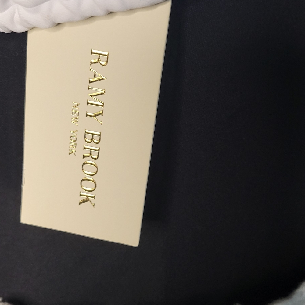 Ramy Brook White and Gold Bikini with Crochet Metallic Accents - Picture 13 of 13